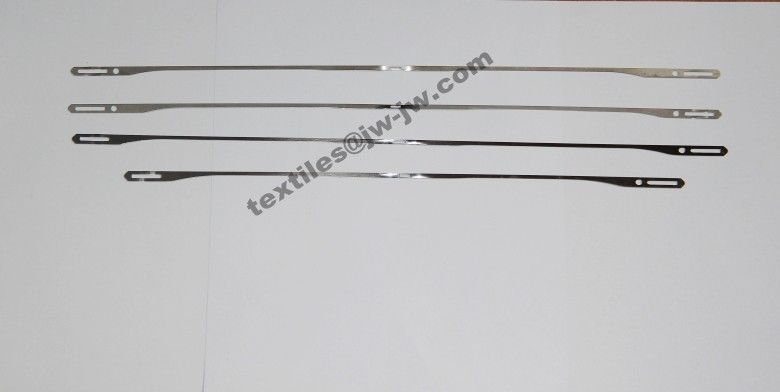 Leno Steel Healds Wire 331mm J type with eye 6.5*1.8 for Weaving Loom Spare Parts