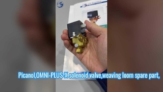 Zespół zaworu elektromagnetycznego dyszy pomocniczej Picanol OMNI-PLUS-X JWAV-4100 do krosna tkackiego